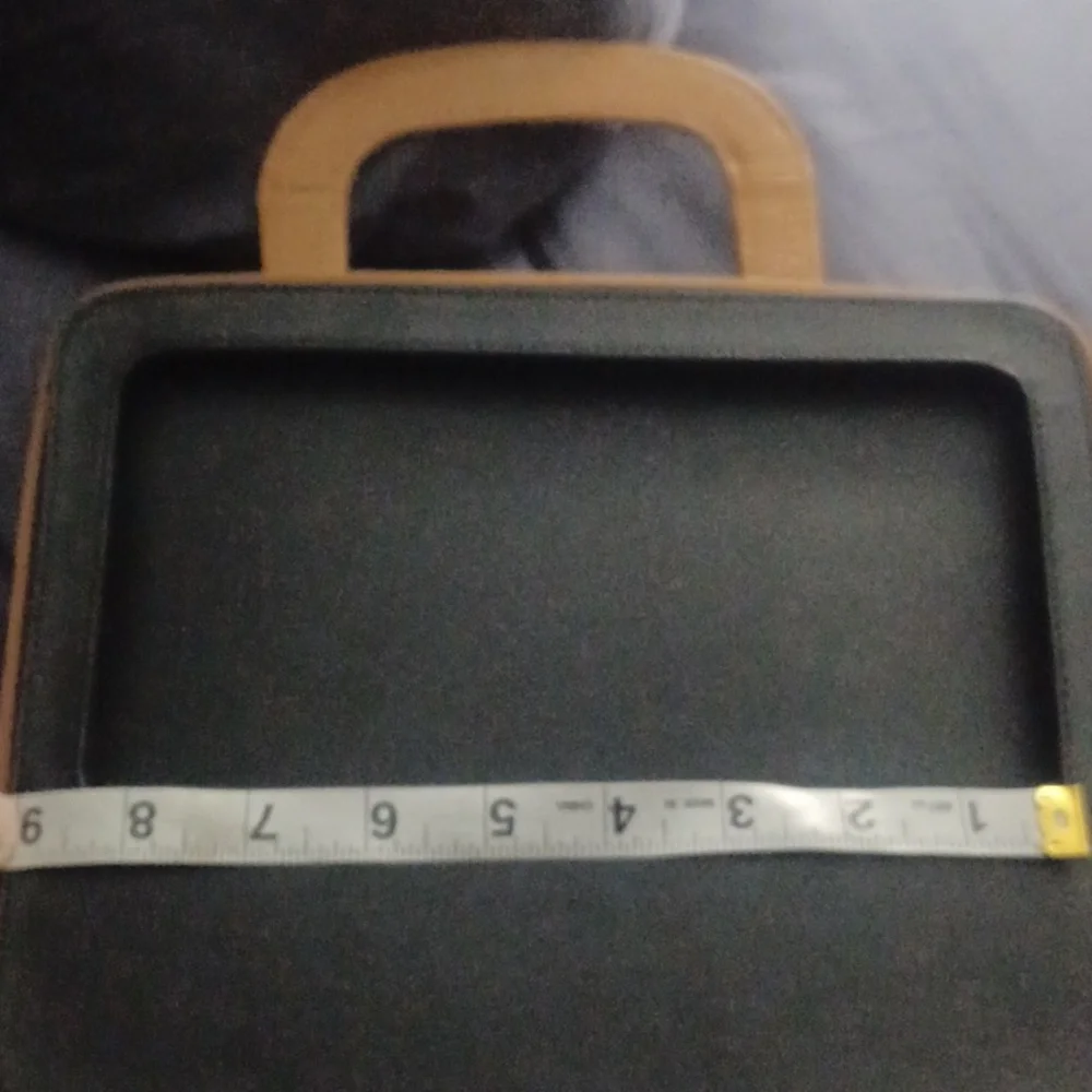 BODHI Leather Handled I Pad Purse Case With Stand